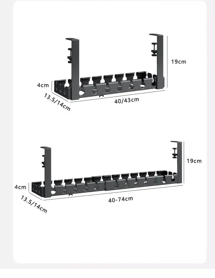 Desk Cable Management Tray
