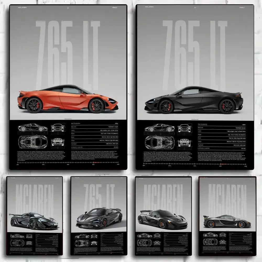 McClaren Sportscar posters