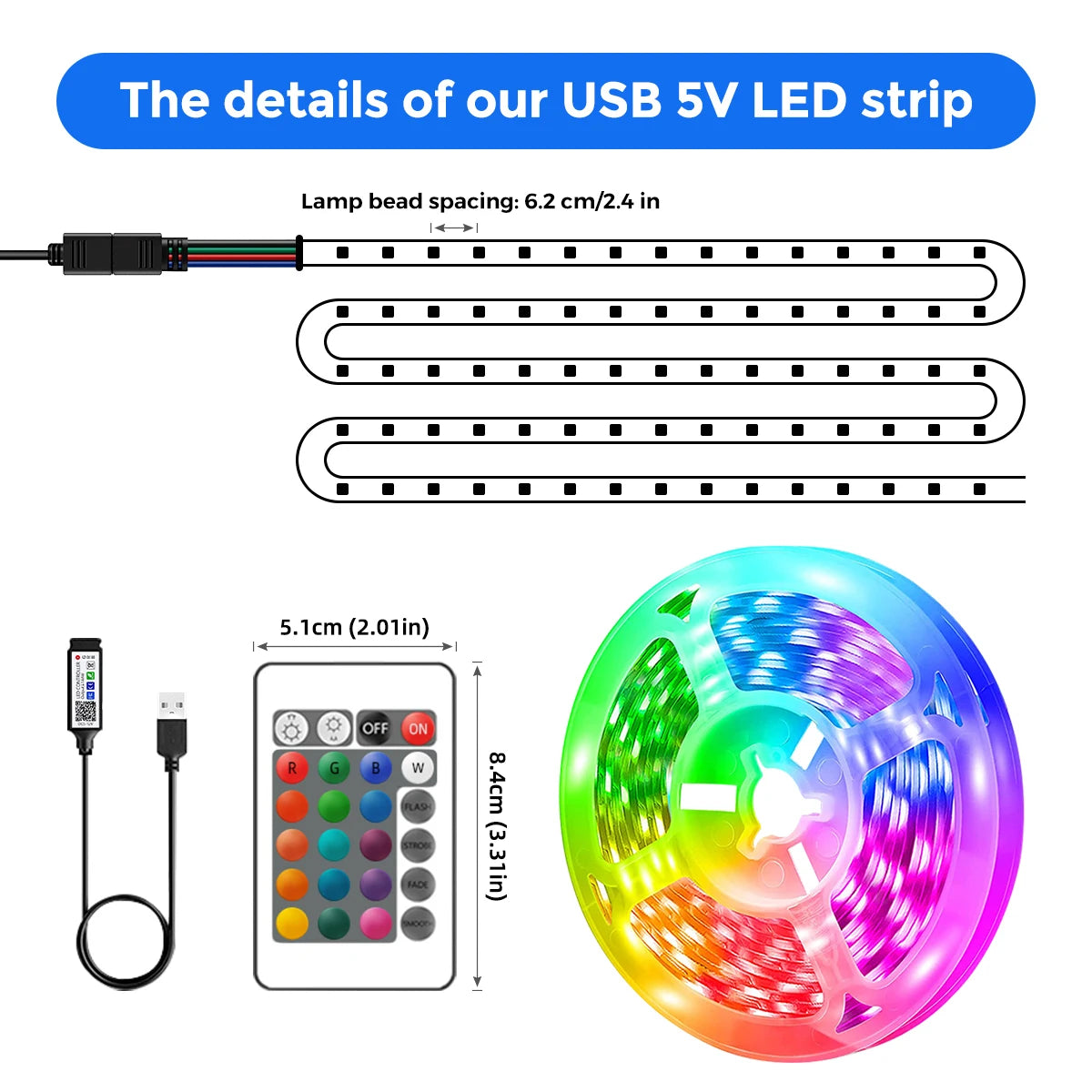 LED Strip Lights RGB