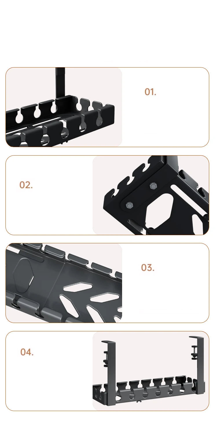 Desk Cable Management Tray